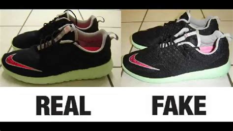 pictures of the fake nike roshes|are nikes real shoes.